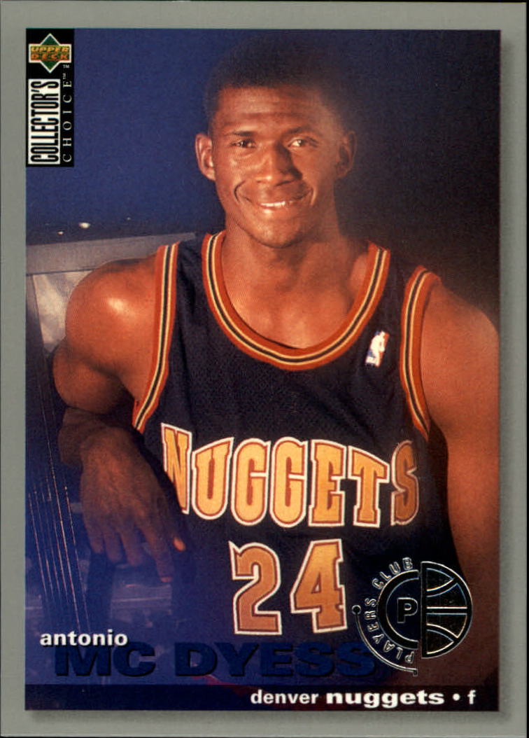 1995-96 Collector's Choice Debut Trade Player's Club #T4 Antonio McDyess