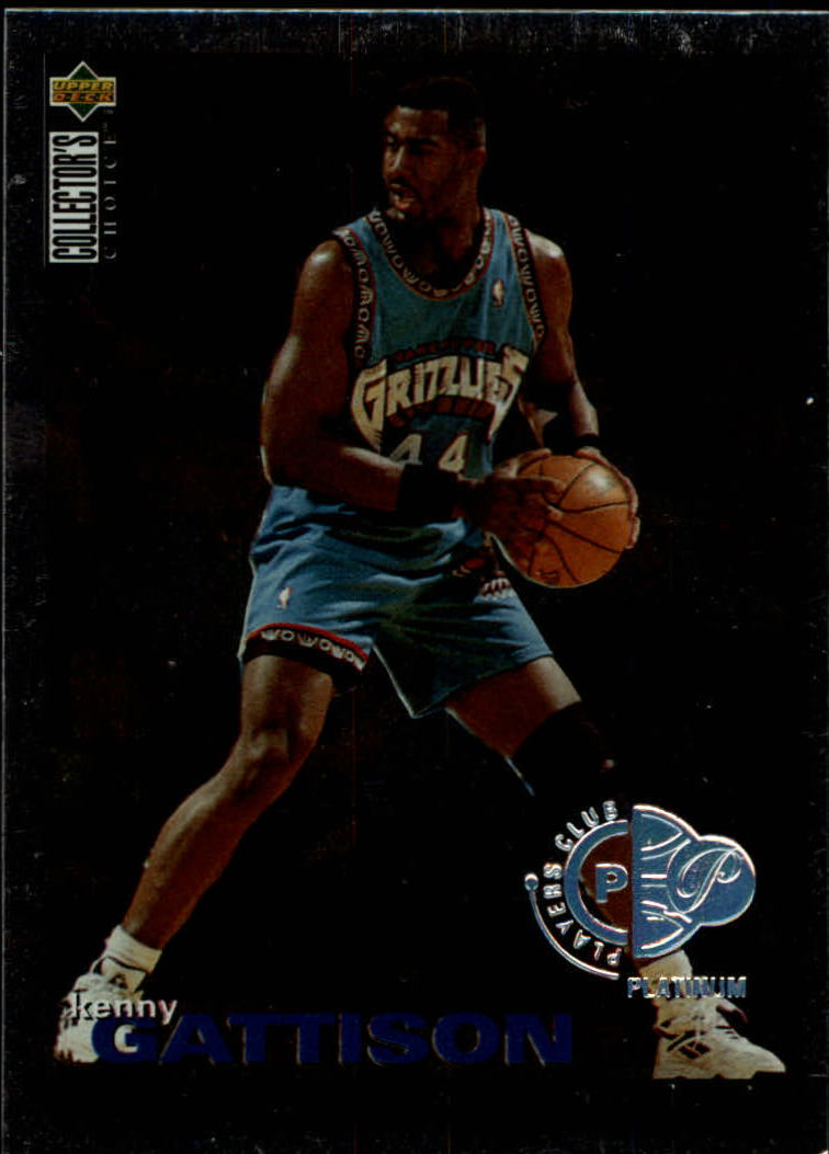 1995-96 Collector's Choice Debut Trade Player's Club Platinum #T28 Kenny Gattison