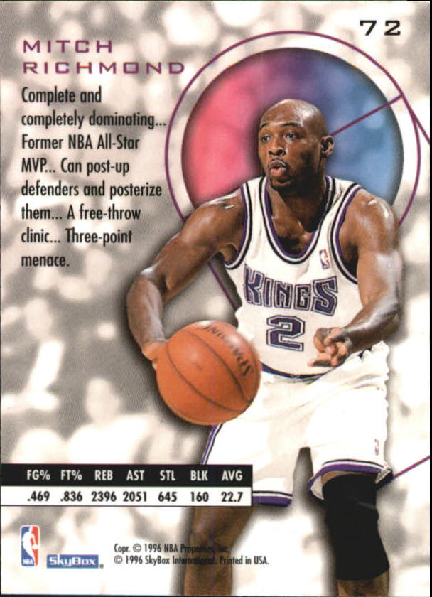 A4363- 1995-96 E-XL Basketball Cards 1-100 +Inserts -You Pick- 15+ FREE US SHIP - Picture 134 of 197