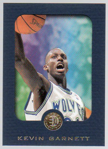 1995-96 E-XL Blue #49 Kevin Garnett