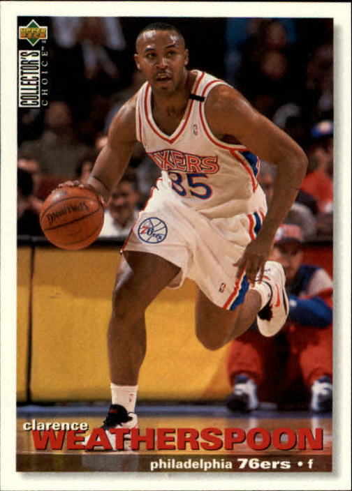 1995-96 Collector's Choice #82 Clarence Weatherspoon