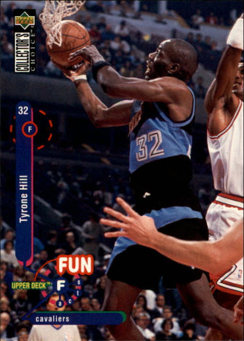 1995-96 Collector's Choice #170 Tyrone Hill FF