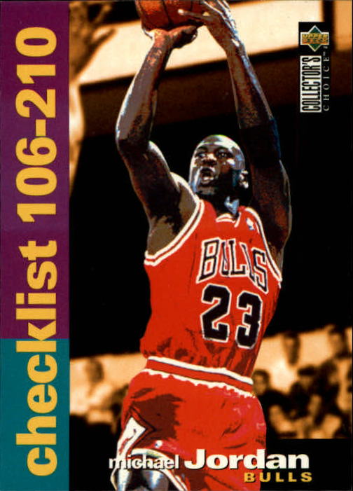 1995-96 Collector's Choice #210 Michael Jordan CL