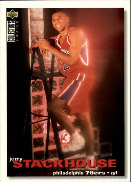 1995-96 Collector's Choice #220 Jerry Stackhouse RC