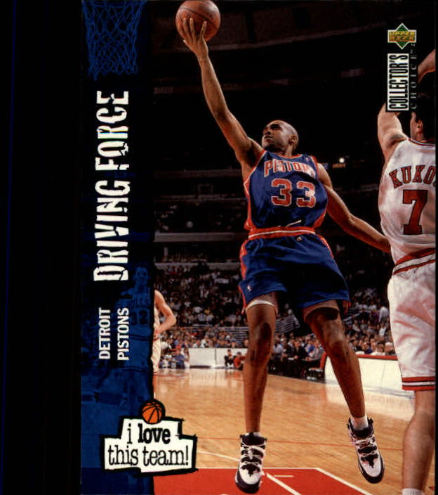 1995-96 Collector's Choice #373 Grant Hill LOVE