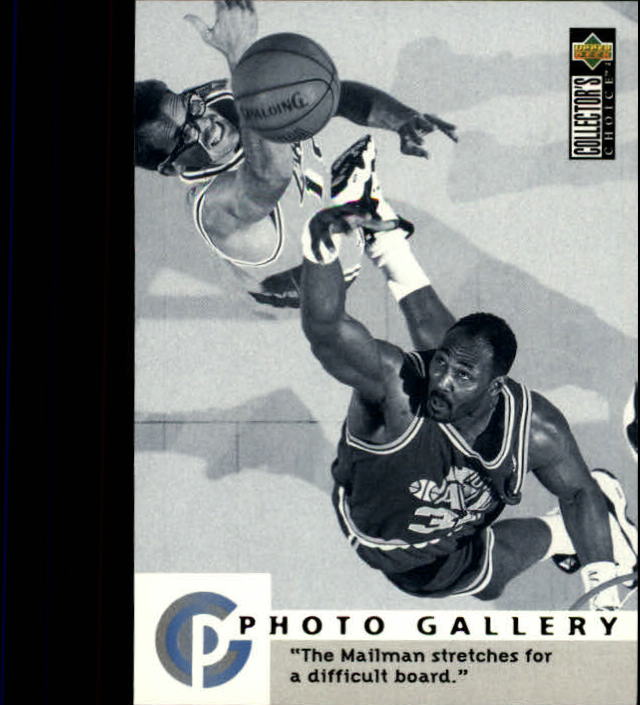 1995-96 Collector's Choice #402 Karl Malone PG