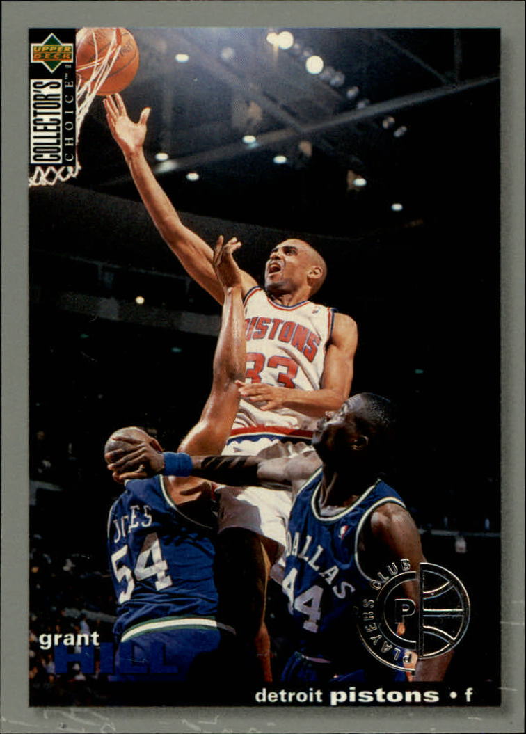 1995-96 Collector's Choice Player's Club #33 Grant Hill