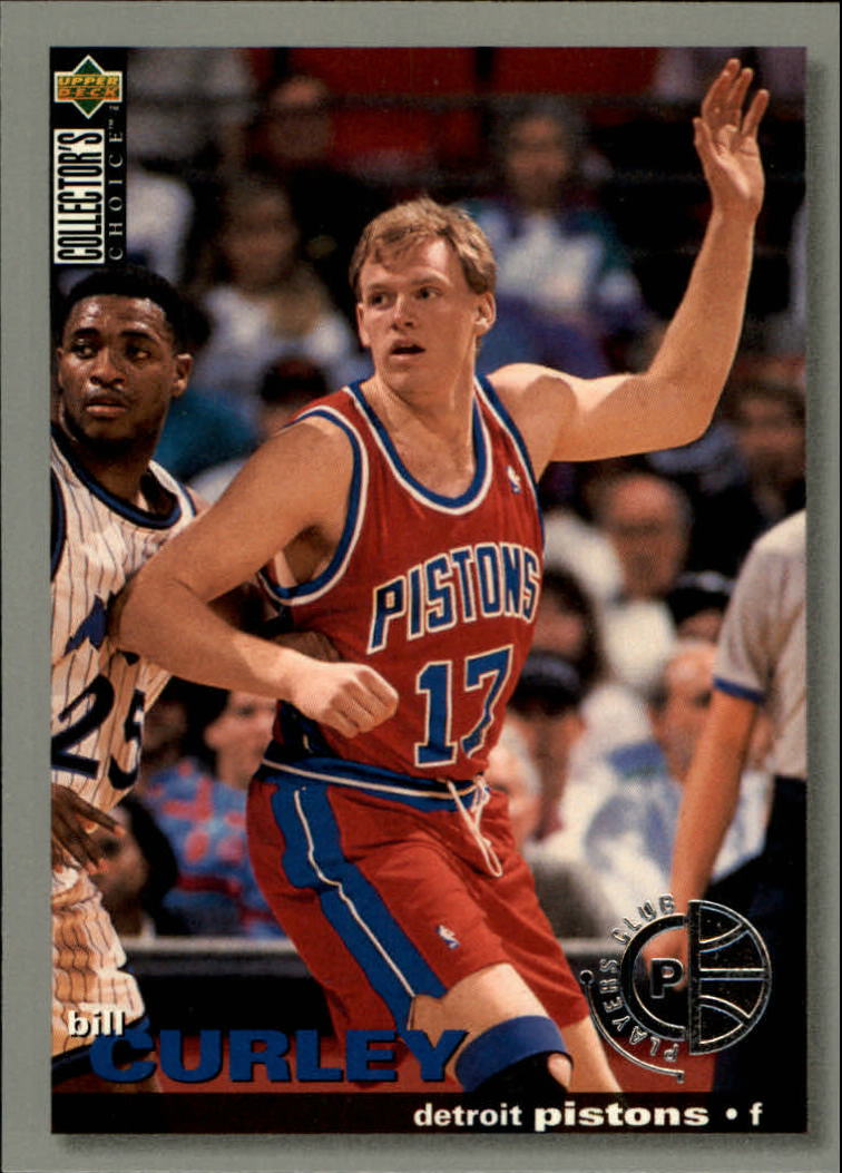 1995-96 Collector's Choice Player's Club #60 Bill Curley