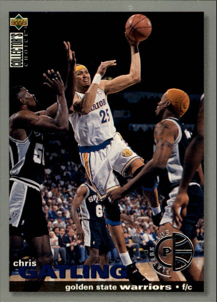 1995-96 Collector's Choice Player's Club #73 Chris Gatling