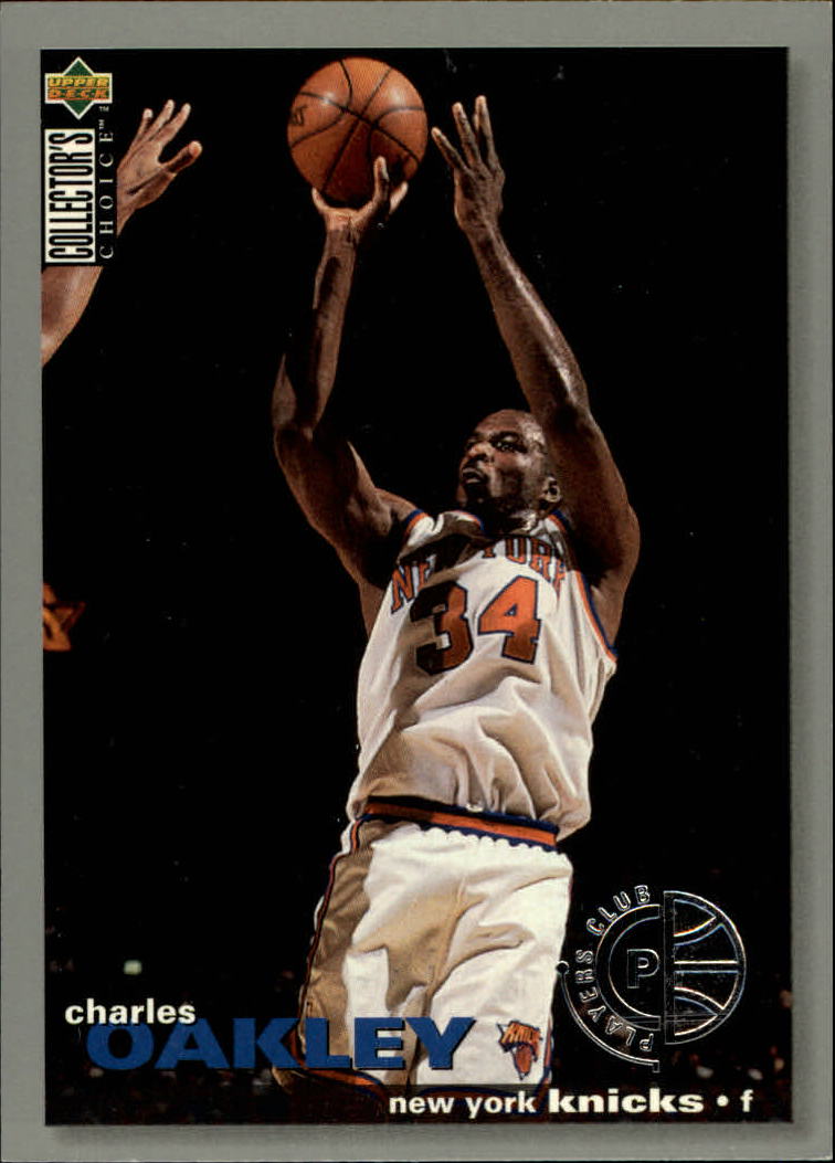 1995-96 Collector's Choice Player's Club #132 Charles Oakley