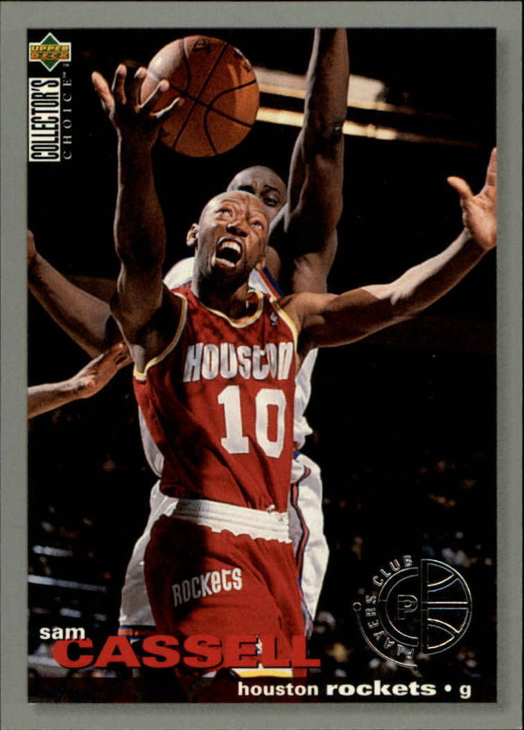 1995-96 Collector's Choice Player's Club #142 Sam Cassell