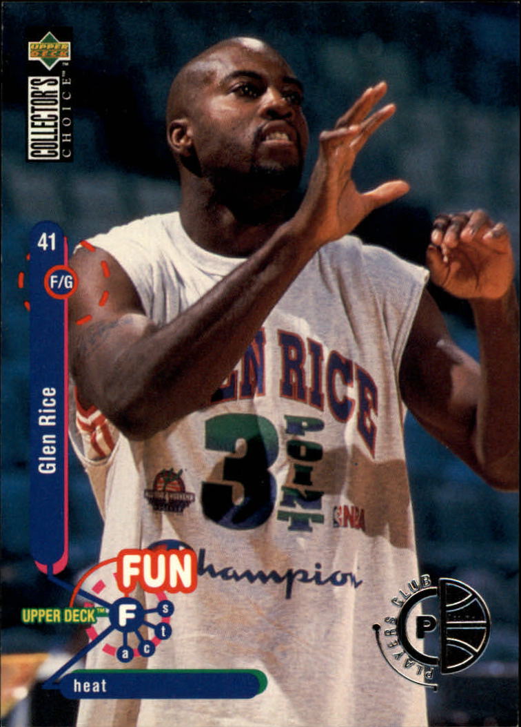 1995-96 Collector's Choice Player's Club #179 Glen Rice FF