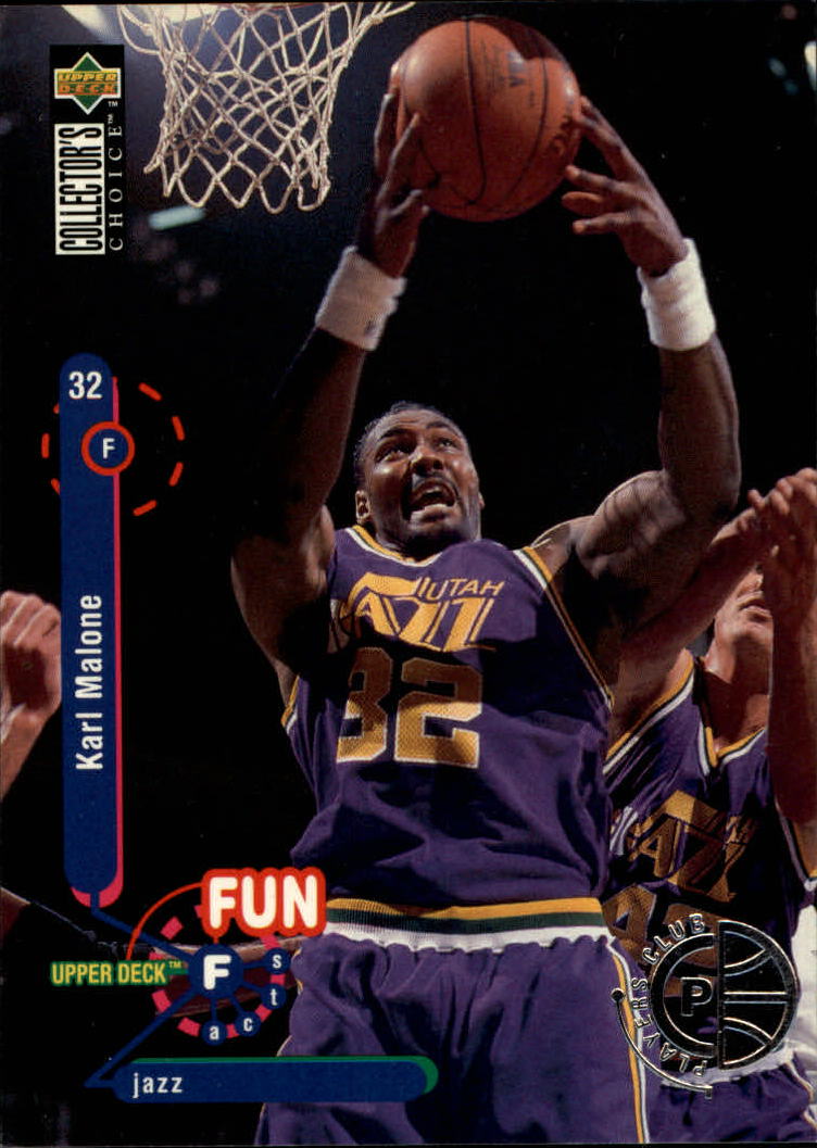 1995-96 Collector's Choice Player's Club #192 Karl Malone FF