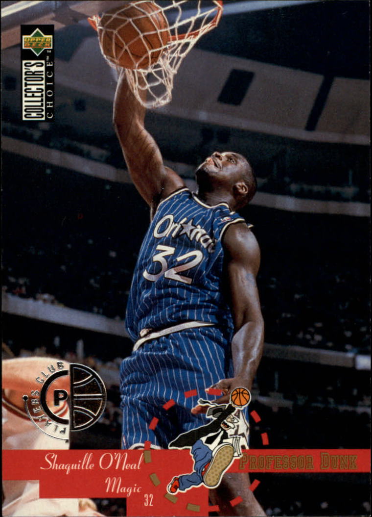 1995-96 Collector's Choice Player's Club #202 Shaquille O'Neal PD