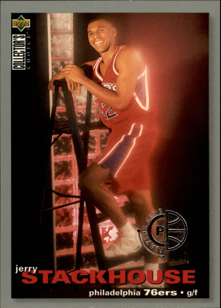 1995-96 Collector's Choice Player's Club #220 Jerry Stackhouse