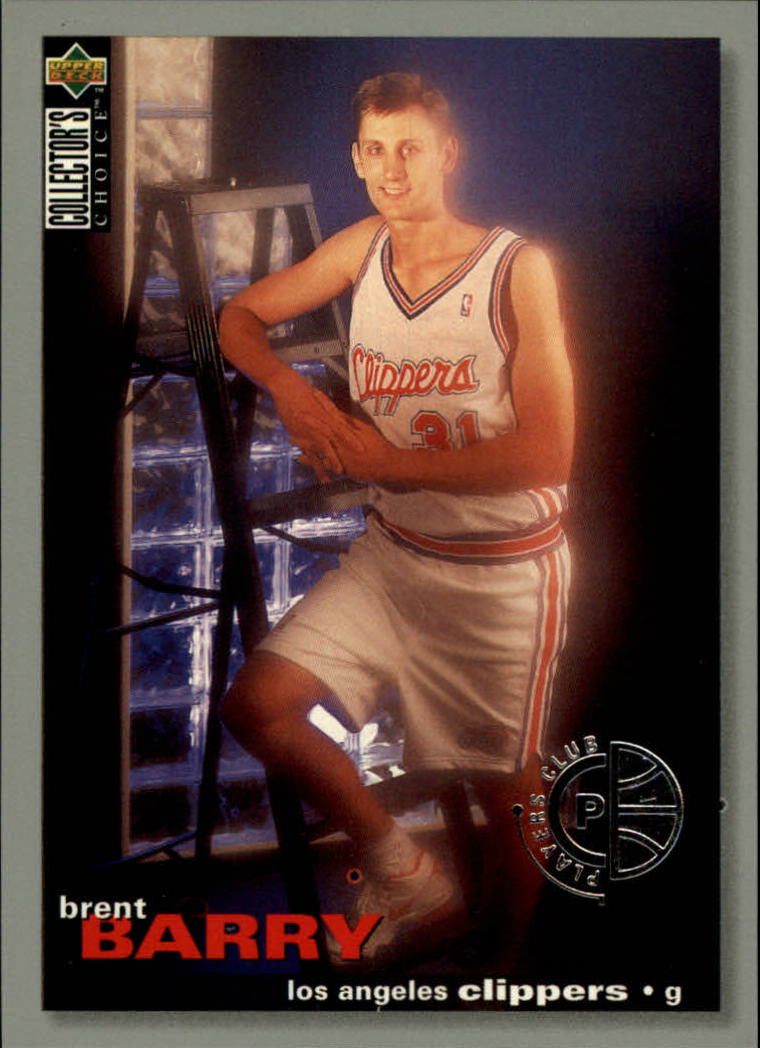1995-96 Collector's Choice Player's Club #299 Brent Barry