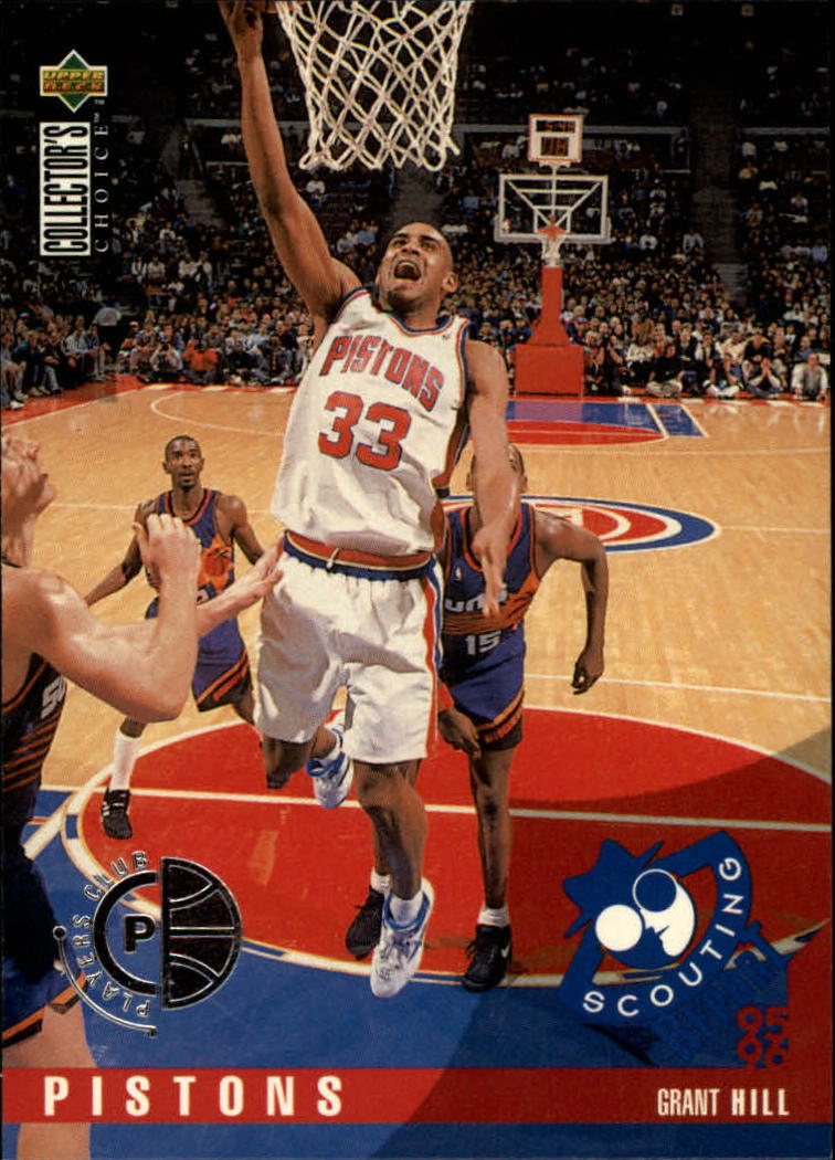 1995-96 Collector's Choice Player's Club #328 Grant Hill SR