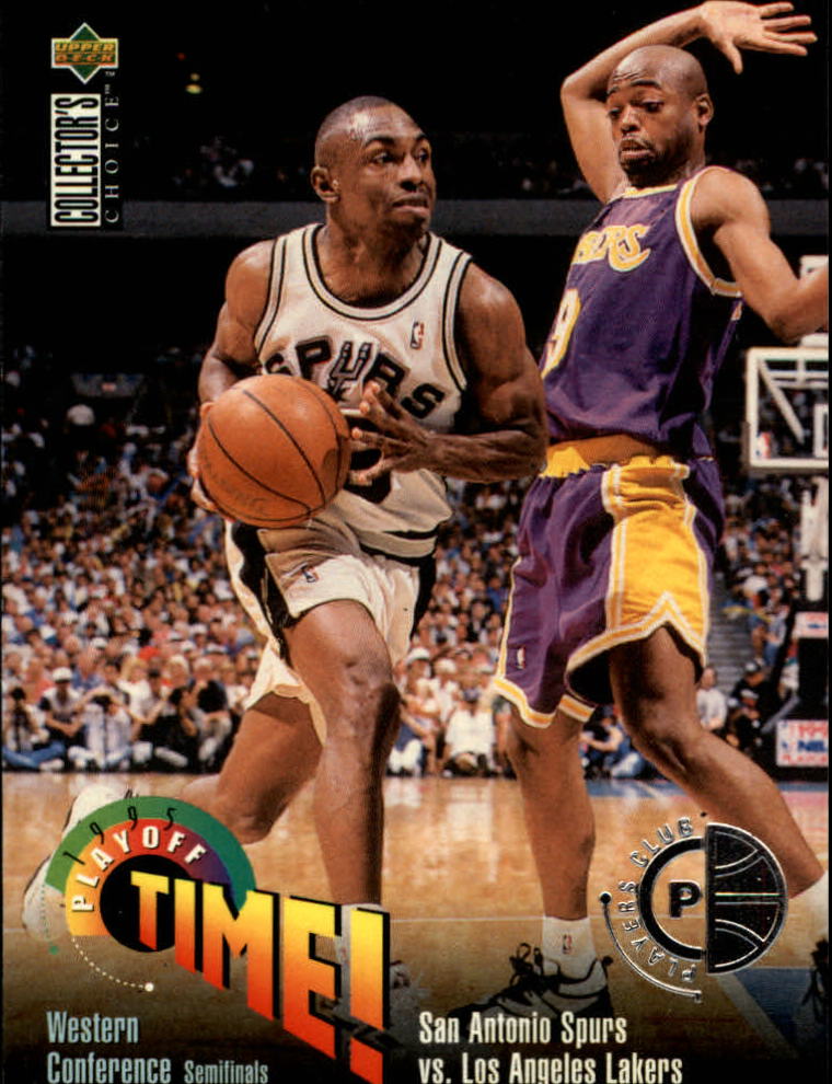 1995-96 Collector's Choice Player's Club #360 Avery Johnson/Nick Van Exel PT