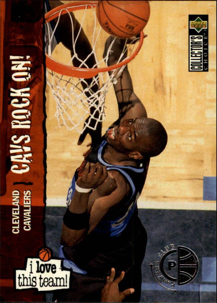 1995-96 Collector's Choice Player's Club #370 Tyrone Hill LOVE