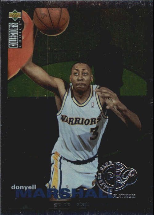 1995-96 Collector's Choice Player's Club Platinum #155 Donyell Marshall