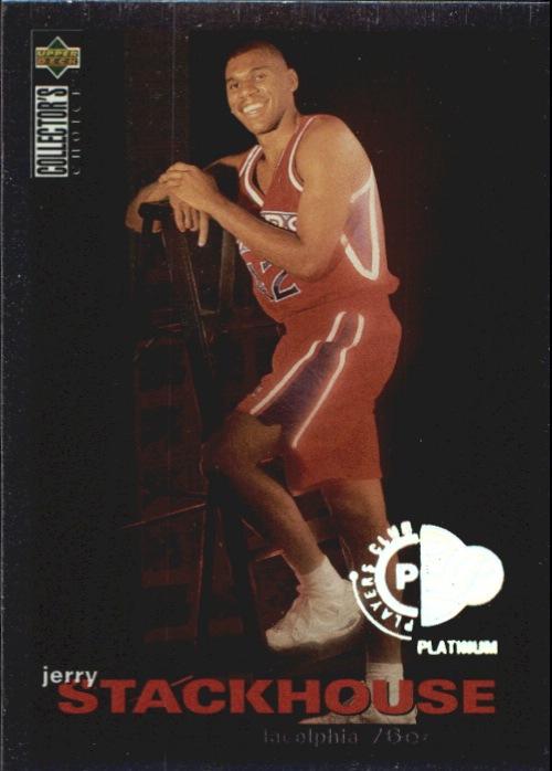 1995-96 Collector's Choice Player's Club Platinum #220 Jerry Stackhouse