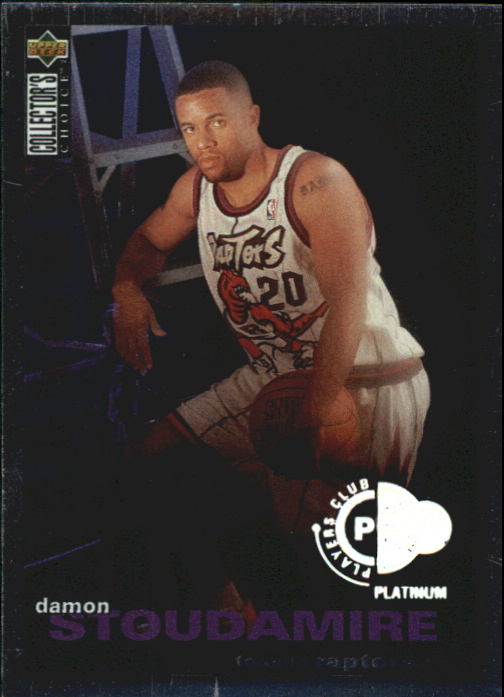 1995-96 Collector's Choice Player's Club Platinum #276 Damon Stoudamire