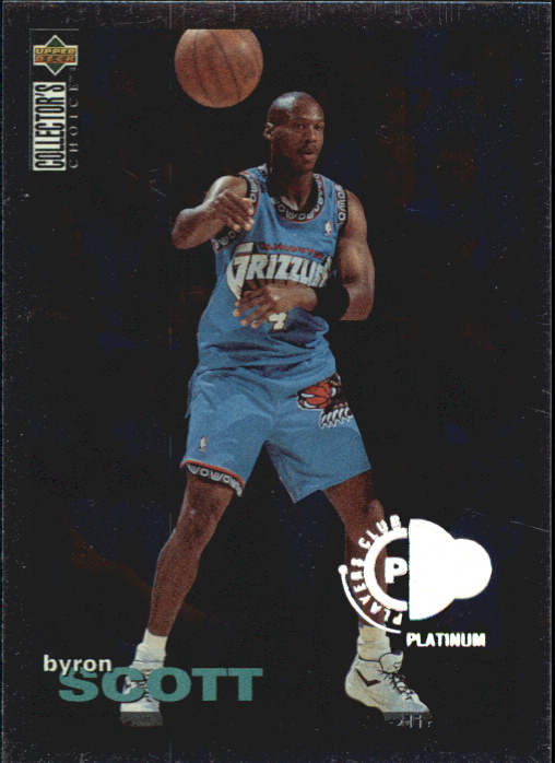 1995-96 Collector's Choice Player's Club Platinum #320 Byron Scott