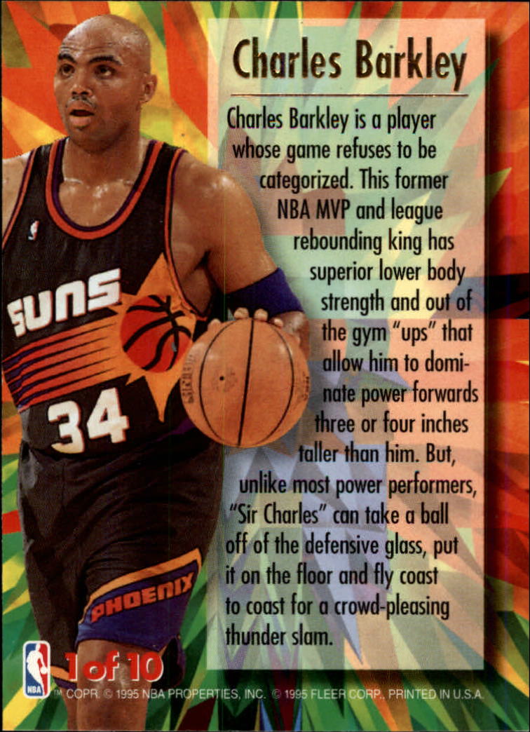1995-96 Ultra Power Inserts Basketball You Pick Complete A Set