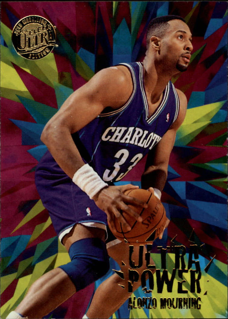 1995-96 Ultra Power Gold Medallion #6 Alonzo Mourning
