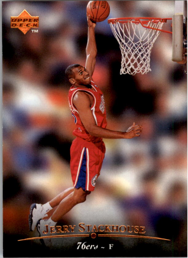 1995-96 Upper Deck #133 Jerry Stackhouse RC