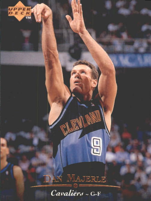 Dan Majerle Signed Phoenix Suns 1995 Hoops Basketball Card Beckett