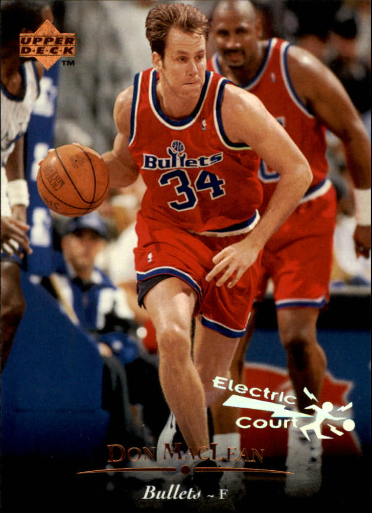 1995-96 Upper Deck Electric Court #84 Don MacLean