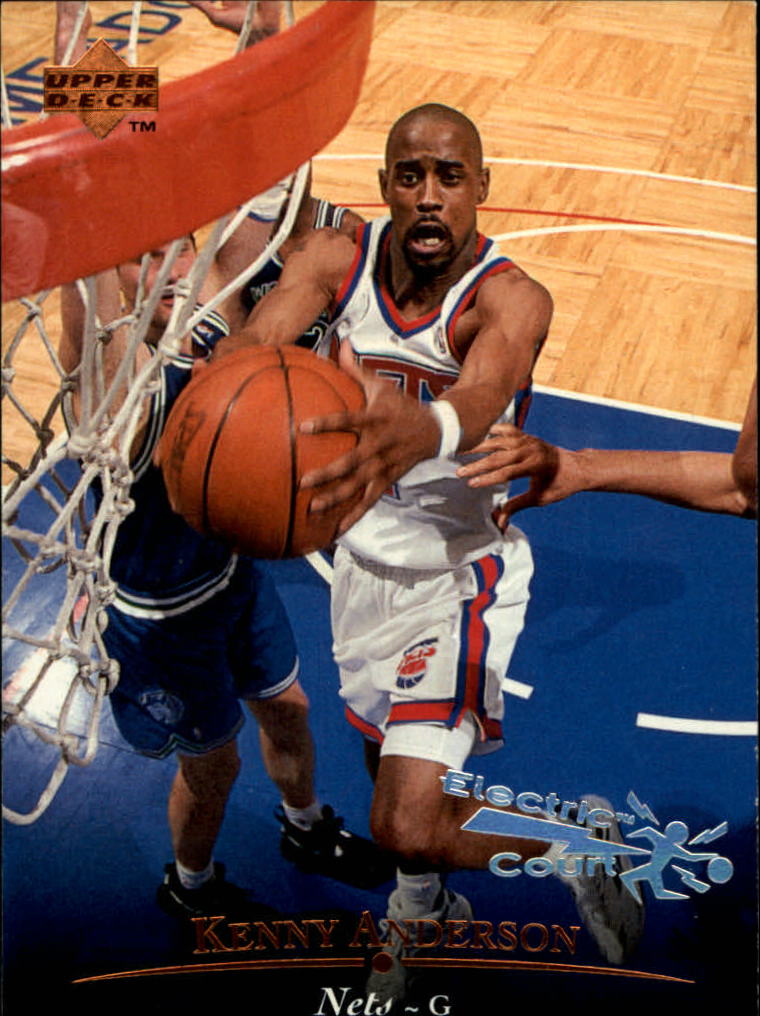 1995-96 Upper Deck Electric Court #115 Kenny Anderson
