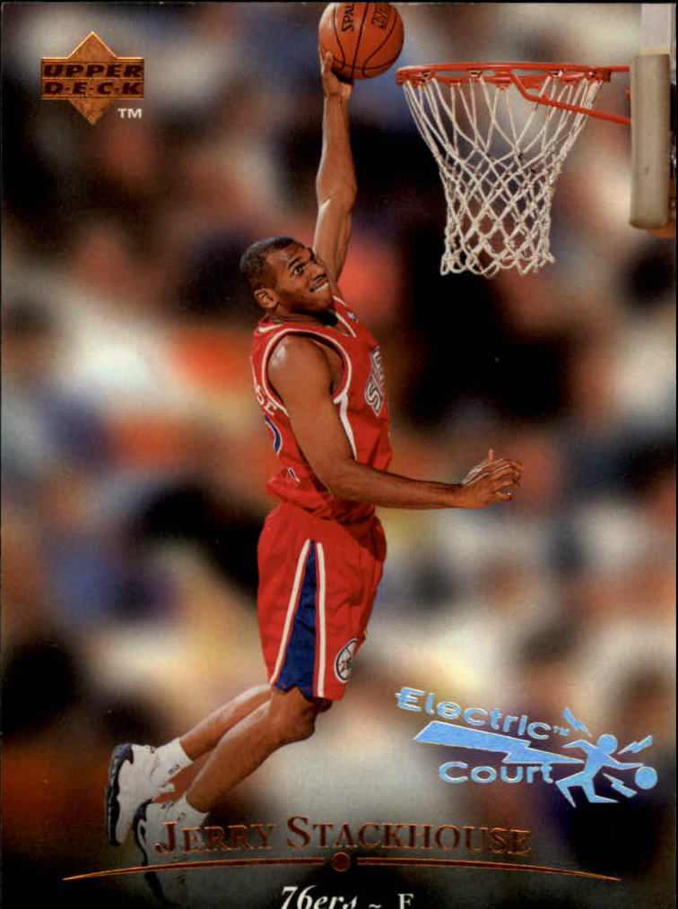 1995-96 Upper Deck Electric Court #133 Jerry Stackhouse