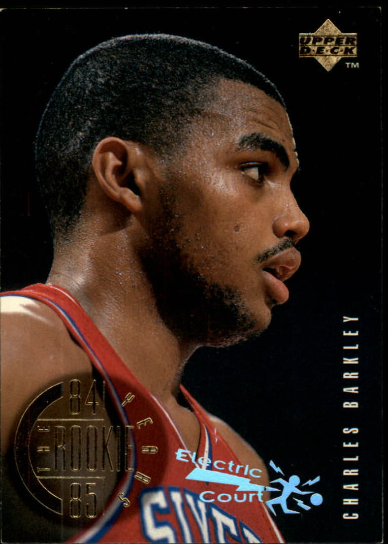 1995-96 Upper Deck Electric Court #136 Charles Barkley ROO
