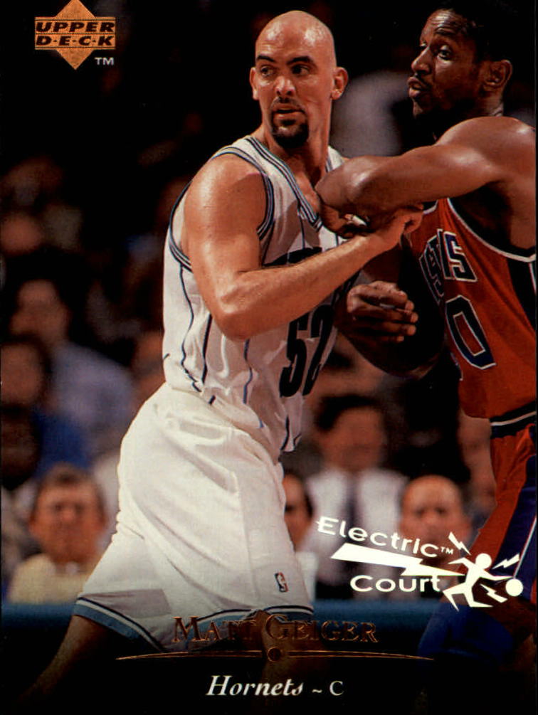 1995-96 Upper Deck Electric Court #211 Matt Geiger