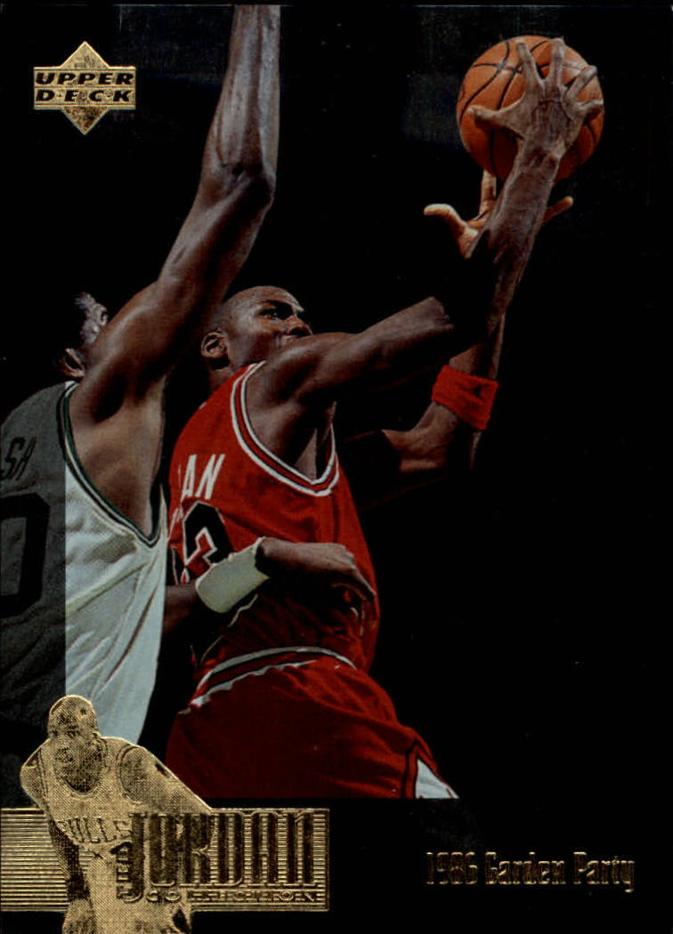 1995-96 Upper Deck Jordan Collection #JC13 Michael Jordan/1986 Garden Party