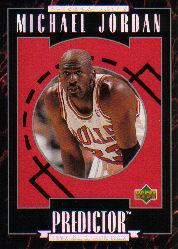 1995-96 Upper Deck Predictor MVP Redemption #R4 Michael Jordan/All-Defensive