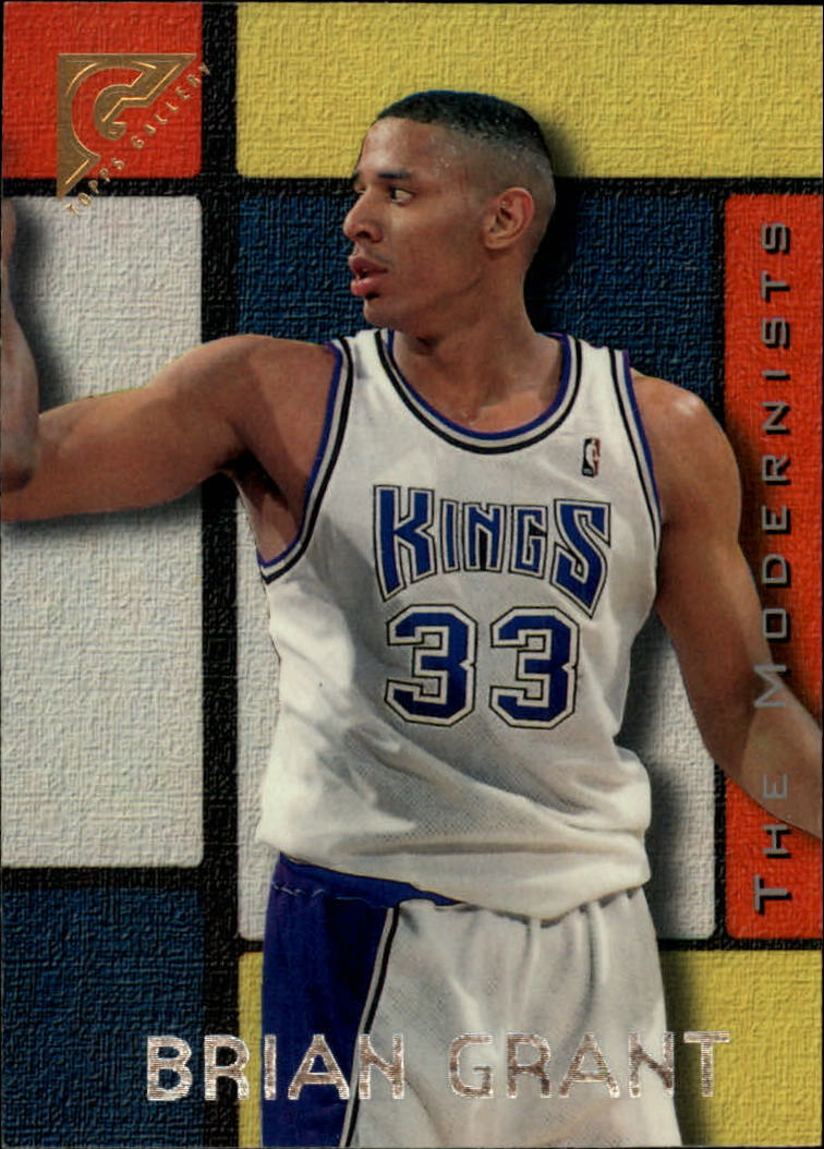 1995-96 Topps Gallery #28 Brian Grant
