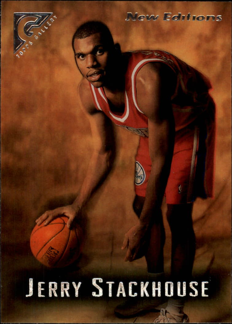 1995-96 Topps Gallery #39 Jerry Stackhouse RC