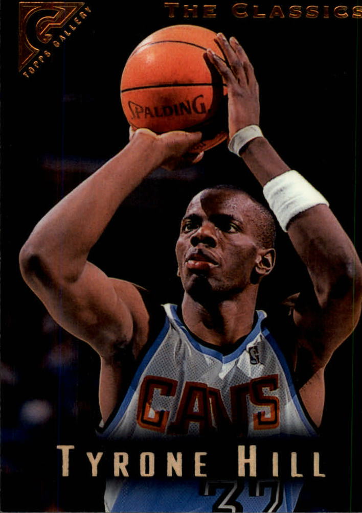 1995-96 Topps Gallery #63 Tyrone Hill