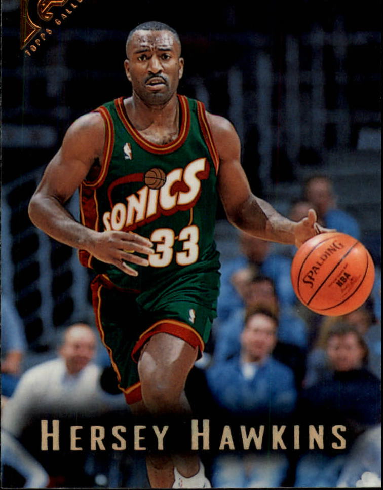 1995-96 Topps Gallery #93 Hersey Hawkins