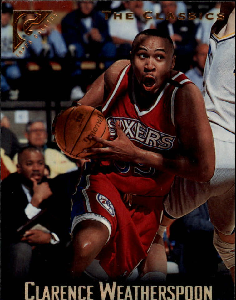 1995-96 Topps Gallery #103 Clarence Weatherspoon