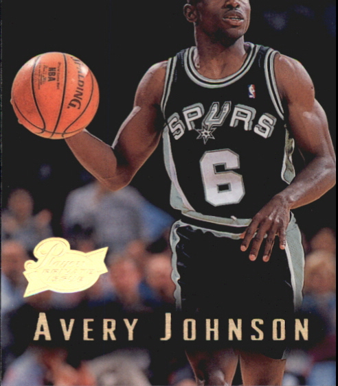 1995-96 Topps Gallery Player's Private Issue #66 Avery Johnson