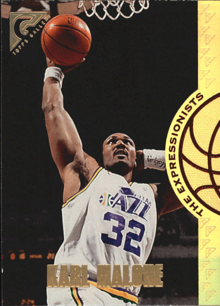 1995-96 Topps Gallery Expressionists #EX9 Karl Malone