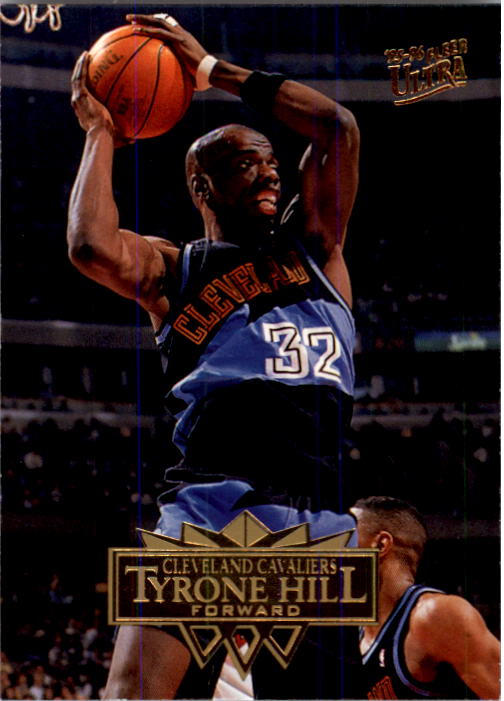 1995-96 Ultra #31 Tyrone Hill - From Factory Sealed Box - MINT