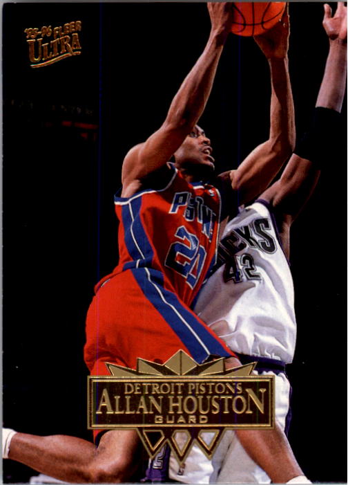 1995-96 Ultra #53 Allan Houston