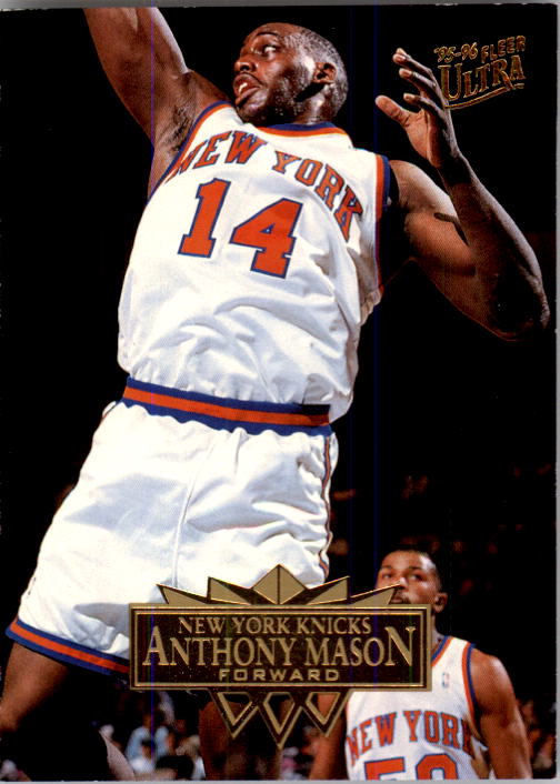 1994-95 Ultra Anthony Mason New York Knicks #127