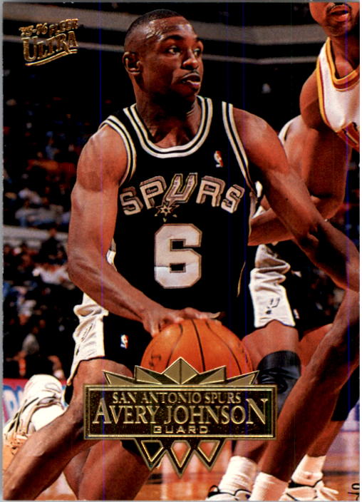 1995-96 Ultra #163 Avery Johnson