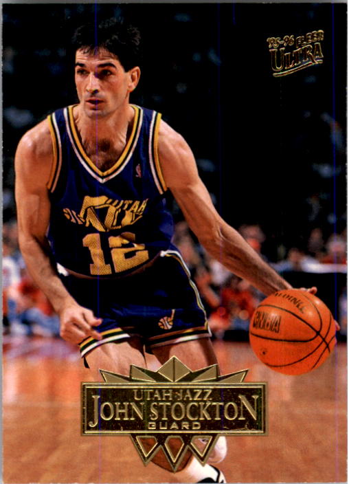 1995-96 Ultra #187 John Stockton